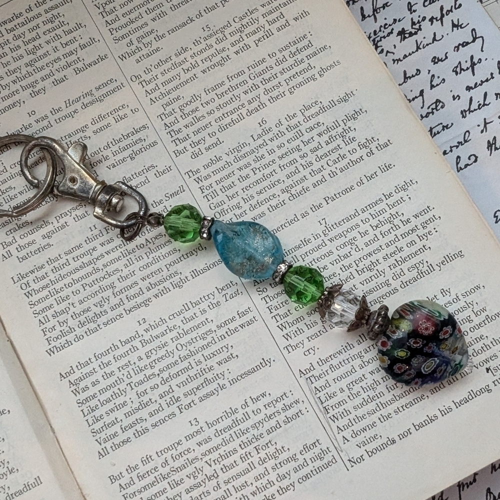 Colorful Beaded Keychain - Picture 6 of 11